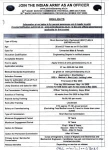 Indian Army Recruitment 2025