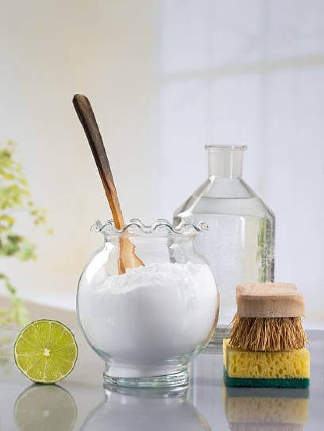 Homemade green cleaning, Eco-friendly natural cleaners with baking soda