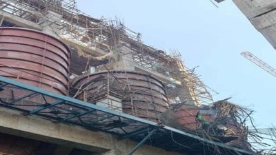 पन्ना के जेके सीमेंट प्लांट में बड़ा हादसा, गिरा निर्माणाधीन स्लैब, कई मजदूरों की मौत की आशंका