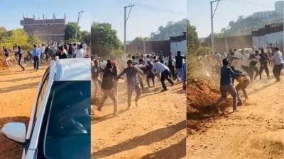 कोर्ट के आदेश पर सीमांकन कराने गई राजस्व टीम पर हमला, जान बचाने भागे तहसीलदार, पटवारी, मामला दर्ज