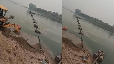 प्रशासन और ठेका कंपनी अवैध रेत उत्खनन रोकने में दोनों असफल, आखिर किसके संरक्षण में चल रहा है यह कार्य