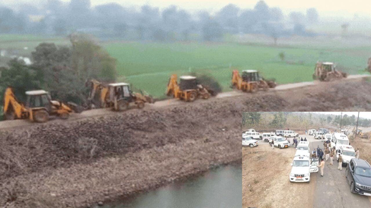 अतिक्रमण मुक्त कराई जाएगी 900 बीघा जमीन, 60 बुलडोजर के साथ उतरा 600 लोगों का प्रशासनिक अमला