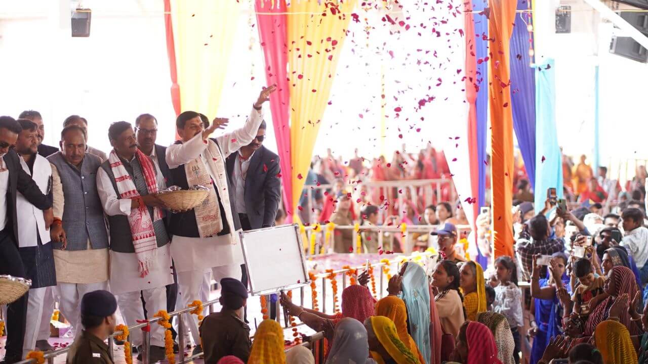 गेहूं की MSP को लेकर सीएम डॉ मोहन यादव ने की बड़ी घोषणा, कांग्रेस पर भी साधा निशाना