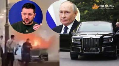 रूसी राष्ट्रपति पुतिन के काफिले की कार में ब्लास्ट, यूक्रेनी राष्ट्रपति ने किया था बड़ा दावा! घटना ने बढ़ाई चिंता