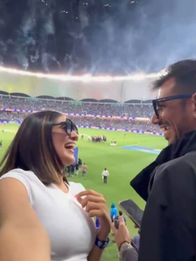 “मैं जैसा भी हूं,” चहल के साथ नजर आई खूबसूरत एक्ट्रेस ने लिखा खास नोट, धनश्री से तलाक की अफवाहों के बीच खींचा ध्यान।