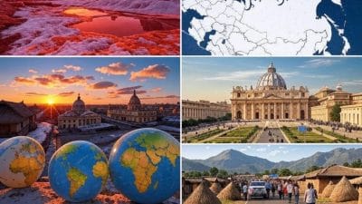 दुनिया के रंग: धरती के 10 अनोखे पहलू जो हमें चौंका देते हैं, जानिए सबसे बड़ी, सबसे छोटी और सबसे अनोखी जगहें