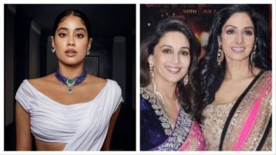 माधुरी और श्रीदेवी के पोस्ट पर जाह्नवी कपूर का रिएक्शन, सोशल मीडिया पर छिड़ी बहस