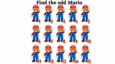 अगर आपकी नजर बाज जैसी है, तो इस फोटो में सबसे अलग मारियो को बस 5 सेकंड में ढूंढ कर दिखाइए