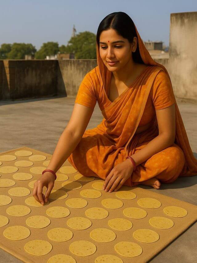 घर पर बनाएं स्वादिष्ट और क्रिस्पी आलू के पापड़ जानें आसान रेसिपी और स्टोरेज टिप्स