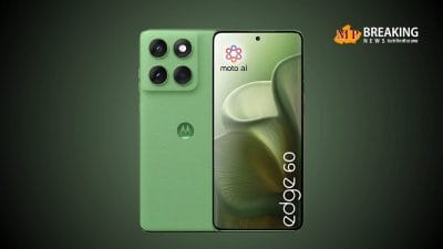 मोटोरोला Edge 60 भारत में लॉन्च, 50MP कैमरा, 5500mAh बैटरी और 4k वीडियो जैसे फीचर्स के साथ आया दमदार स्मार्टफोन
