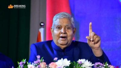 धनखड़ के पद छोड़ने के 100 दिन बीत गए, सरकार ने औपचारिक विदाई नहीं दी; कांग्रेस ने घेरा