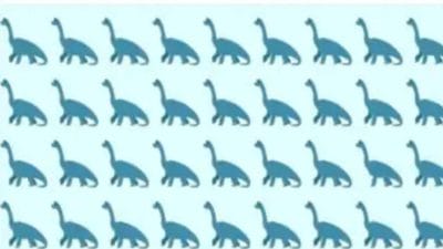 दिमाग को चैलेंज करें, इस ऑप्टिकल इल्यूज़न में छुपा है एक अलग डायनासोर, ट्राई कीजिए तुरंत