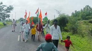 बुरहानपुर में दिखी हर घर तिरंगा अभियान की झलक, कांवड़ यात्रा में गूंजे देशभक्ति के नारे