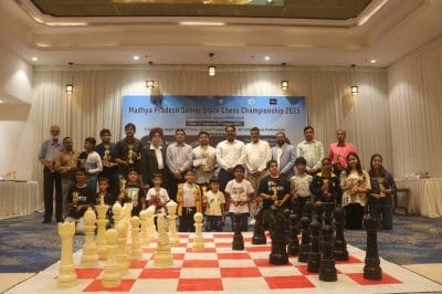 मध्यप्रदेश राज्य शतरंज प्रतियोगिता का भव्य समापन, जबलपुर के अवध चैतन्य बने चैंपियन