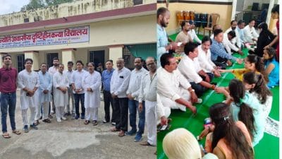 Raksha Bandhan 2025: कांग्रेस नेताओं ने दृष्टिहीन छात्राओं के साथ मनाया रक्षाबंधन, राखी बंधवाई, रक्षा का संकल्प लिया