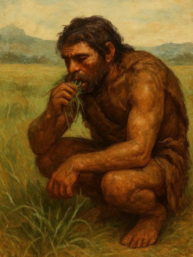 जानवर तो घास खा लेते हैं लेकिन इंसान नहीं फिर हमारे पूर्वज ये सब यहां तक कि कीड़े मकोड़े भी कैसे खा पाते थे