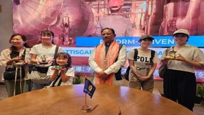 मुख्यमंत्री विष्णु देव साय ने छत्तीसगढ़ पैवेलियन का लिया जायजा, वर्ल्ड एक्सपो 2025 में चमकी प्रदेश की संस्कृति और प्रगति