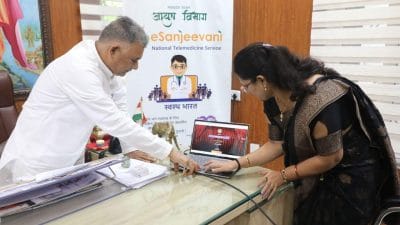 मरीजों को मिलेगी निःशुल्क चिकित्सा परामर्श सुविधा, आयुष मंत्री ने किया “वैद्य आपके द्वार योजना” ई-संजीवनी पोर्टल का शुभारंभ