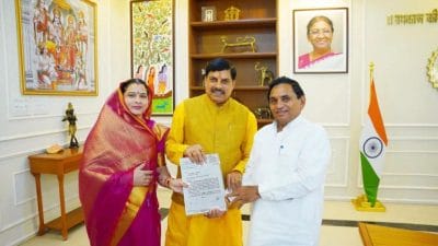 खंडवा-मुंदी मार्ग निर्माण को लेकर विधायकों ने CM से की मुलाकात, जल्द मिलेगा क्षेत्र को लाभ