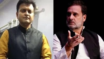 बिहार राजनीति में अजय आलोक का हमला, राहुल गांधी को कहा ‘उधार का गांधी’