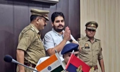 आधी रात गिरफ्तारी, वज्र वाहन से पेशी… उमर अंसारी हाथ जोड़े दिखे, वकील फरार