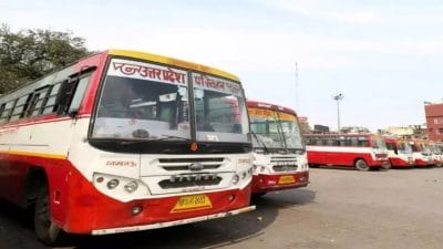 यूपी में दिनदहाड़े रोडवेज बस लेकर भागा युवक, 12 किमी बाद गड्ढे में उतारी, पुलिस ने दबोचा