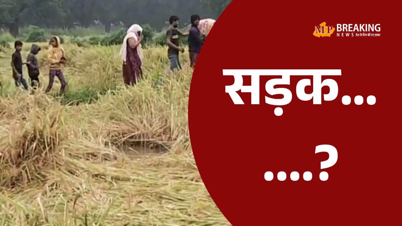 शहडोल: “गांव गांव सड़क”! विकास के दावों के बीच कीचड़ भरे रास्ते में फिसलने से गई युवती की जान