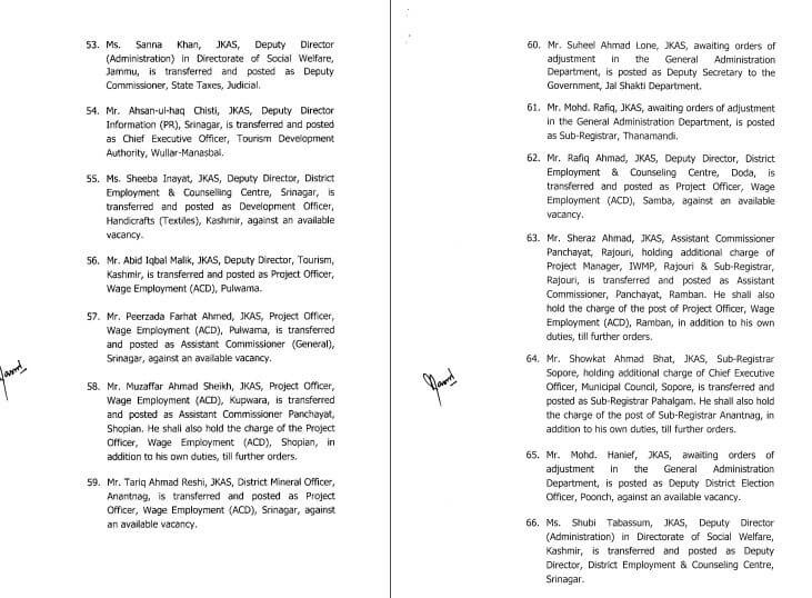 Transfer News 2025 : बड़ा बदलाव, राज्य प्रशासनिक सेवा अधिकारियों के तबादले, जानें किसे क्या सौंपी जिम्मेदारी?