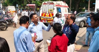 दमोह कलेक्टर ने रात 2 बजे तक किया जिला अस्पताल का निरीक्षण, कई कमियां आईं सामने