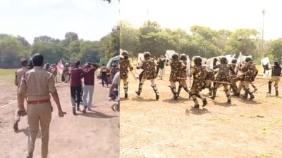 ग्वालियर पुलिस की मॉक ड्रिल में दंगाई टीम में शामिल आरक्षक घायल, सिर में लगी चोट, अस्पताल में भर्ती