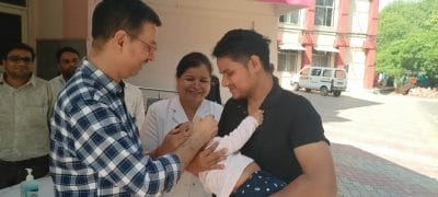 भोपाल में रेल्वे ने पिलाई 11 ट्रेनों, 28 बूथों पर 2 हजार से अधिक बच्चों को पोलियो खुराक