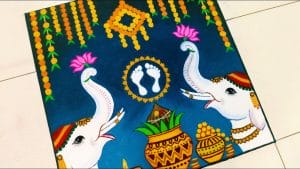 Dhanteras Rangoli Design