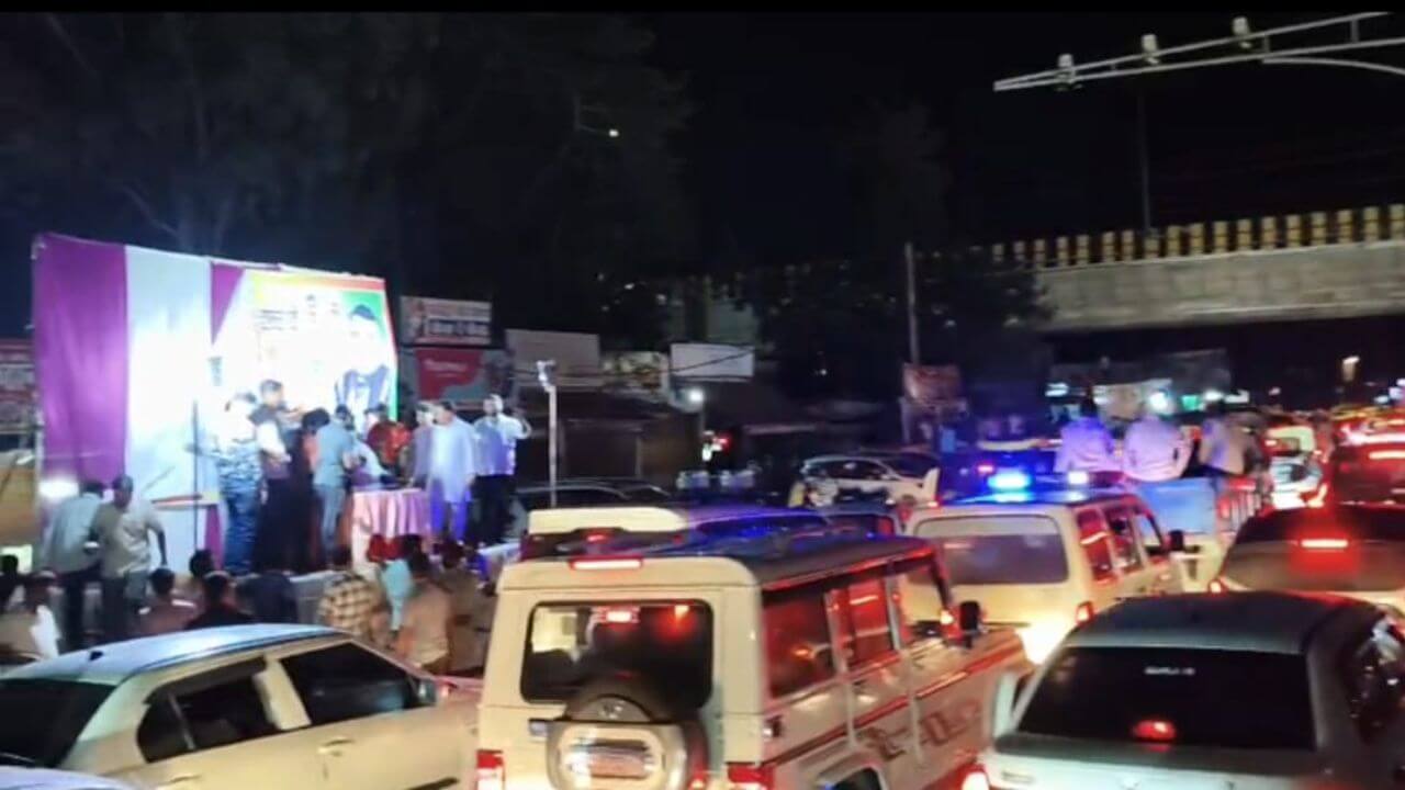 MP विधानसभा अध्यक्ष तोमर के बेटे का बर्थडे सेलिब्रेशन, सड़कों पर लम्बा जाम, एम्बुलेंस को भी नहीं मिला रास्ता