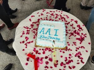 इंडिगो ने शुरू की दिल्ली-खजुराहो-वाराणसी उड़ान, सांसद वीडी शर्मा ने यात्रियों को दी शुभकामनाएं