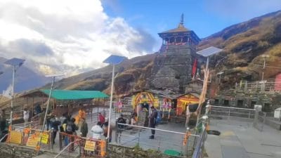 तृतीय केदार श्री तुंगनाथ मंदिर के कपाट शीतकाल के लिए बंद, मक्कूमठ के लिए रवाना हुई भगवान की डोली