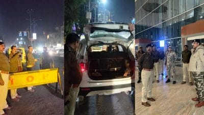 Delhi blast: ग्वालियर में हाई अलर्ट, एसपी सहित अन्य अधिकारी मैदान में, एयरपोर्ट सहित सभी संवेदनशील क्षेत्रों पर बढ़ाई सुरक्षा