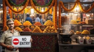 इंदौर सराफा में सिर्फ पारंपरिक फूड की एंट्री, चाइनीज वालों पर गिरी गाज