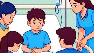 नीमच हादसा: शिक्षक की मौत के बाद बेटे के इलाज के लिए समाज को मदद करने आना पड़ा आगे, प्रशासन की मदद नाकाफी