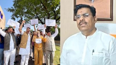 कांग्रेस के विधानसभा प्रदर्शन पर रामेश्वर शर्मा का पलटवार, पूछा पंडित जवाहर लाल नेहरू कौन से बंदर थे?