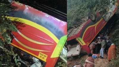 आंध्र प्रदेश में भयानक हादसा, अल्लूरी सीताराम राजू जिले में बस पलटी, कई गंभीर घायल