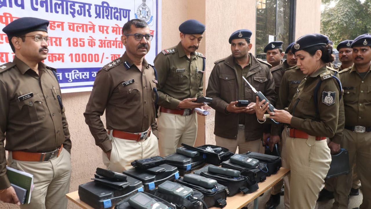 नए साल पर शराब पीकर गाड़ी चलाई तो ग्वालियर पुलिस छोड़ेगी नहीं, SP ने अधिकारियों को जारी किए निर्देश