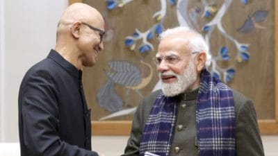 माइक्रोसॉफ्ट भारत में करेगा 1.5 लाख करोड़ रुपए का निवेश, कंपनी के CEO सत्या नडेला ने खुद दी जानकारी