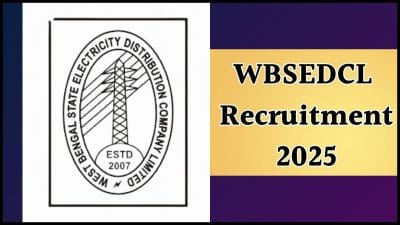 पश्चिम बंगाल राज्य बिजली वितरण कंपनी ने निकाली 447 पदों पर भर्ती, 29 दिसंबर तक भरें फॉर्म