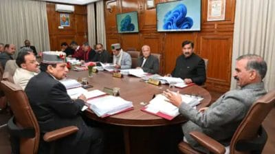 हिमाचल प्रदेश कैबिनेट बैठक में लिए गए ये बड़े फैसले! CBSE स्कूलों में 100 पद स्पेशल एजुकेटर के लिए मंजूर, मुख्यमंत्री सुखाश्रय योजना में भी संशोधन किया गया