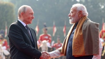 पुतिन का भारत दौरा: 2030 तक 100 अरब डॉलर व्यापार का लक्ष्य, ऊर्जा-रक्षा समेत 16 अहम समझौते, पढ़ें अहम बातें