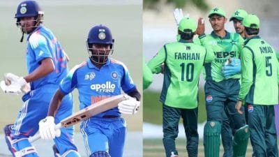 U-19 Asia Cup Final: पाकिस्तान ने भारत को 191 रनों से हराया, 348 के लक्ष्य का पीछा करते हुए 156 पर ढेर हुई टीम इंडिया