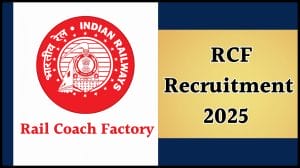 रेल कोच फैक्ट्री ने निकाली 550 पदों पर भर्ती, ITI होल्डर्स 7 जनवरी तक करें ऑनलाइन आवेदन
