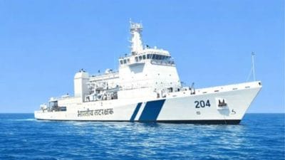 देश को मिला पहला स्वदेशी प्रदूषण नियंत्रण पोत ‘समुद्र प्रताप’, भारतीय तटरक्षक बल के बेड़े में शामिल, कोच्चि में रहेगा तैनात