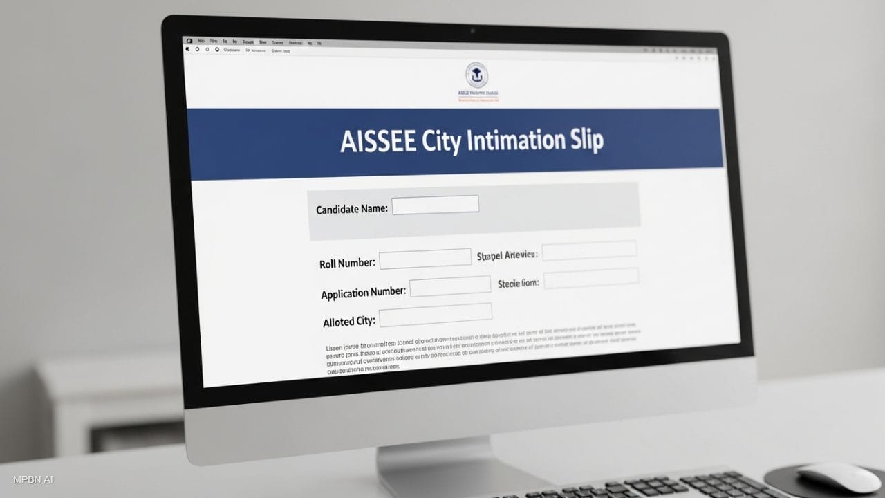 AISSEE City Intimation Slip: एनटीए ने जारी की सैनिक स्कूल एंट्रेंस एग्जाम सिटी स्लिप, आसान स्टेप्स में करें डाउनलोड